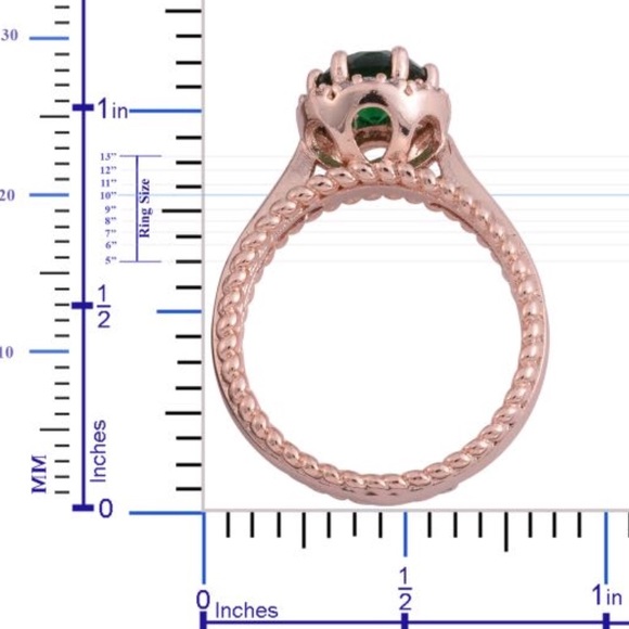 Simulated Green Diamond, Simulated DiamondSimulate - Picture 3 of 3